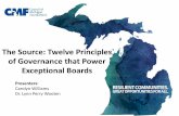 The Source: Twelve Principles of Governance that Power Exceptional Boards · 2020-01-06 · The Twelve Principles of Governance That Power Exceptional Boards Constructive Partnership