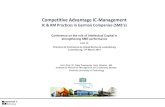 Competitive Advantage IC-Management€¦ · Resilience Agility Dynamic capability: “the firm’s ability to integrate, build, and reconfigure internal and external competences to