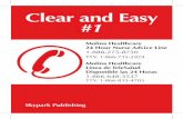 Clear and Easy #1 - Molina Healthcare › webportaldocs › EN › health › Clear and … · Titles by Clear and Easy Book 1 – Pregnancy Book 2 – Diabetes Book 3 – Stress