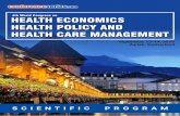 HEALTH ECONOMICS HEALTH POLICY AND HEALTH CARE …...HEALTH POLICY AND HEALTH CARE MANAGEMENT September 13-14, 2018 Zurich, Switzerland ... Equity and health Remote Data Access Healthcare