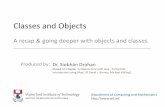 Classes and Objects - 2016-2017.github.io · –Visibility / Access modifiers –Objects as parameters –Method signature –Return Types –Naming conventions for Java Classes.