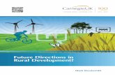 Future Directions in Rural Development? · 2020-04-27 · rural communities. Over three years (2004-2007), it undertook one of the most comprehensive consultations on the challenges