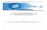 ETSI GS NFV-SOL 015 V1.1 6 ETSI GS NFV-SOL 015 V1.1.1 (2020-01) 1 Scope The present document defines