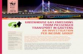 Low Carbon Frameworks: Transport GREENHOUSE GAS …dtnac4dfluyw8.cloudfront.net/...from_passenger_transport_in_gauten… · The latest South African Greenhouse Gas Inventory (DEA,