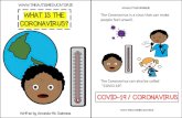 WHAT IS THE · WHAT IS THE CORONAVIRUS?  Written by Amanda Mc Guinness The Coronavirus is a virus that can make people feel unwell. The Coronavirus can also be called