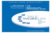 Yale University WorkLife Program Human Resources ... › sites › default › files › child_care...Yale University Child Care Directory The Yale University Child Care Directory