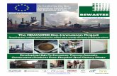The REWASTEE Eco-Innovaon Project · 2017-03-09 · The REWASTEE Eco-Innovaon Project ... deployment and replicaon of a developed technology for recycling steelmaking wastes and the