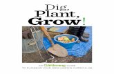 Dig, Plant, Grow - Farm-to-school7 Dig, Plant, Grow!Soil TexTure An important quality of your garden’s soil is its texture, which refers to the size of the particles present. Sandy