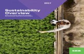 Sustainability Overview - SEB · SEB Sustainability Overview 2017 3 SEB's value creation Value creation based on trust Banks play a fundamental role in society by acting as an interme