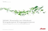 2016 Trends in Global Employee Engagement€¦ · 2 2016 Trends in Global Employee Engagement Employee Engagement Defined The concept of employee engagement is often confused with