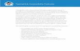 TypingClub Accessibility Features - heritage-4-5 ... · TypingClub Accessibility Features. TypingClub is the most popular software to teach touch typing. It provides a comprehensive