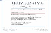Immersive Technologies LLC€¦ · Immersive Technologies LLC . P.O.Box 282262, Dubai, U.A.E. Tel.: +971 (4) 884 8400 . e-mail: info@immersivetechs.com . List of Manufacturers and