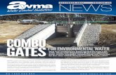 COMBO GATESFOR ENVIRONMENTAL WATER · 2018-07-16 · be protected from water and debris damage. The Australian water industry is very diverse, incorporating water treatment, waste