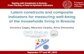 Latent constructs and composite indicators for measuring ...complexity.stat.unipd.it/system/files/CAPPAetal.pdfLatent constructs and composite indicators for measuring well-being of