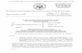 document-10 - United States bankruptcy court · US 5969520 4 l. filed, on December 17, 2018, the Declaration of Haywood Miller in Support of Confirmation of Debtors’ Joint Prepackaged