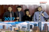 2017 - Genesys Works · Pictured on front cover: Richard Jones, Jimmy Ruan, ImaniNia Hubert, and Christian Reyes (Chicago) Pictured above, alumni from the first class from each Genesys