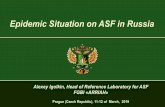 Epidemic Situation on ASF in Russia · Federal Service for Veterinary and Phytosanitary Surveillance 2 ASF epidemic situation in Russia in 2018 (n=112, on the data 31.12.2018)