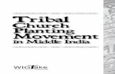 Church Planting Movement - WordPress.com · one for English-Hindi, and one for Hindi-tribal. Digital recorders were used to document the interviews, and written notes were taken.