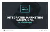 INTEGRATED MARKETING CAMPAIGNS - MODC Marketing Campaigns.pdfINTEGRATED MARKETING CAMPAIGNS On a Tight Budget. GOALS FOR TODAY CHECKLIST STATE OF LOCAL MARKETING STRATEGIC MARKETING