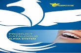 PRODUCT CATALOGUE - EffeEmme Medical€¦ · - Medical robotics; - Biomedical engineering; - Dentistry and orthodontics; - Material&Process technologies; - R&D and clinical studies;