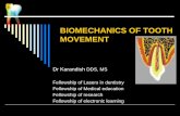 BIOMECHANICS OF TOOTH MOVEMENT - Dr Karandishdrkarandish.ir/studenthandouts/biomechanics of TM3b.pdf · Biomechanics of Tooth Movement Center of Resistance --- A point on the tooth