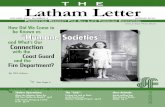 T H E Latham LetterT H E Latham Letter VOLUME XXXI, NUMBER 2 SPRING 2010 Promoting resPect For All liFe through educAtion Single Issue Price: $5.00 Shelter Operations: When the Adopters