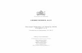 Province of Alberta · 2019-10-23 · Province of Alberta Office Consolidation Revised Statutes of Alberta 2000 Chapter C-3 Current as of December 15, 2017 ... 23 Disposition of perpetual