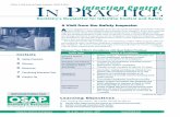 Dentistry’s Newsletter for Infection Control and Safety · 2018-04-03 · 2 Infection Control In Practice Vol. 6, No. 1 January 2007 Infection Control In Practiceis published eight