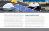 Integrating Solar Energy into Local Development …...integrating Solar Energy into local eelopment regulations t Solar Briefing Papers Many communities recognize the economic and