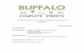 Working hard to bring Complete Streets to Buffalo! · placement on social media outlets including blogs (buffalo.com, buffalorising.com, thegoodneighborhood.com), facebook, youtube