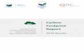 Carbon Footprint Report - European Court of Auditors...9 | Calculation of the European Court of Auditors’ carbon footprint – 2016 results 1. 2016 Carbon footprint - Overall results