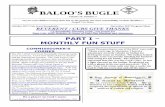BALOO'S BUGLE - Cubmaster.orgcubmaster.org/baloo/BB1710/BB1710 FINAL - Part I... · 2017-10-03 · BALOO'S BUGLE – (Part I – Monthly Fun Stuff - Oct 2017 RT, Nov 2017 Prog) Page