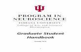 Graduate Student Handbook - Program in Neuroscience · Neuroscience Student Handbook Program in Neuroscience (NEUS) College of Arts + Sciences Degree Offered: Doctor of Philosophy