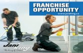 FRANCHISE OPPORTUNITY - Jani-King Booklet Web Version.pdf · 1. One of the lowest investment franchise programs in the marketplace today. 2. A well structured, extensively researched