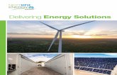 Delivering Energy Solutions · combined-cycle technology that uses waste heat to drive an additional power generator for increased energy efficiency and lower emissions than conventional