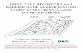 DUNE TYPE INVENTORY and BARRIER DUNE CLASSIFICATION … › documents › deq › GIMDL-RI23_216265... · 2016-02-26 · MI DEQ GSD Dune Type Inventory and Barrier Dune Classification