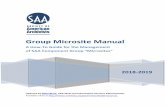 Group Microsite Manual - Society of American Archivistsfiles.archivists.org/governance/leaders/SAA-GroupMicrositeManual-2… · Society of American Archivists | Group Microsite Manual