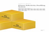 Kinase Selectivity Profiling System Technical Manual TM421 · 2016-09-07 · Kinase Selectivity Profiling System: TK-1 + ADP-Glo™ Assay 8 × 50 reactions V6851 Kinase Selectivity