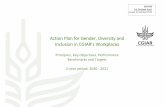 Action Plan for Gender, Diversity and Inclusion in CGIAR’s ... · action plans. 1.2.2 Attainment of diversity targets is linked to management performance expectations and compensation.