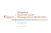 Hospitals Revenue Cycle Management (RCM) KPIs · platform-agnostic revenue cycle management (RCM) services to healthcare providers across the United States. We design solutions and