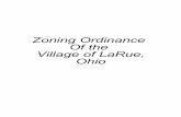 Zoning Ordinance Of the Village of LaRue, Ohio · 3 Chapter 2 Definitions 2.01 Definitions Fo r the purposes of thi s Ordina nc e, certain terms are he rewith define d. Whe n no t