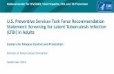 U.S. Preventive Services Task Force Recommendation ... · 1/1/2018  · recommendations about clinical preventive services such as screenings, counseling services, and preventive