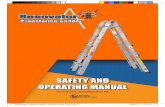 SAFETY AND OPERATING MANUAL - Tommy Teleshopping · Transforma™ Ladder User Manual Page 5 Safety Some other safety tips: Get a responsible person to hold the base of the ladder.