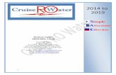 2014 to 2019 - Cruise RO Water & Power: Watermakers for ...High Pressure Pump Valves, Packing, and Ceramic Plungers Cruise RO Water’s liability under this warranty shall be limited