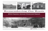Remembering Our Roots - TRSL Reports/PAFR_2016_web.pdf · for fiscal years ended June 30, 2016 and 2015 Remembering Our Roots. 2 isal Year 2015 - 2016 Message from the Director ...