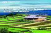 Climate-Smart Agriculture: A call for action · Climate-Smart Agriculture: A call for action Synthesis of the Asia-Pacific Regional Workshop Bangkok, Thailand, 18 to 20 June 2015
