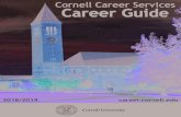CONTENTS · Resume critiques General career advising Job-search strategy Job-offer evaluation ... Rebecca M. Sparrow Executive Director, Cornell Career Services ... Law School Day