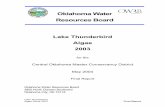 OWRB 2003 Lake Thunderbird Algae Report · LAKE THUNDERBIRD ALGAE STUDY FINAL REPORT 7 Methods Lake Thunderbird was sampled for algae at the open water sites 1, 2, and 4 as indicated