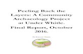 Peeling Back the Layers: A Community Archaeology Project ... › ... › Final-Historical... · Layers: A Community Archaeology Project at Under Whitle. Final Report, October ...