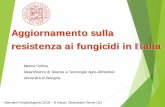 PowerPoint Presentation · 2018-10-30 · Aggiornamento sulla resistenza ai fungicidi in Italia. Title: PowerPoint Presentation Author: Brunelli Created Date: 10/26/2018 10:27:24
